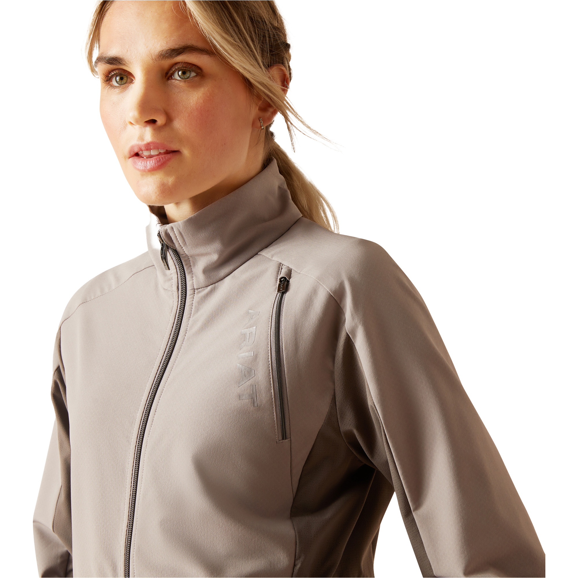Ariat Womens Breathe Deep Jacket 10048668 - Zinc